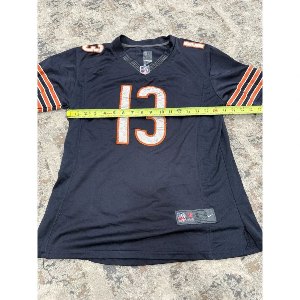 NIKE Kevin‎ White Chicago Bears #13 On Field Game Jersey Kids XXL Blue
